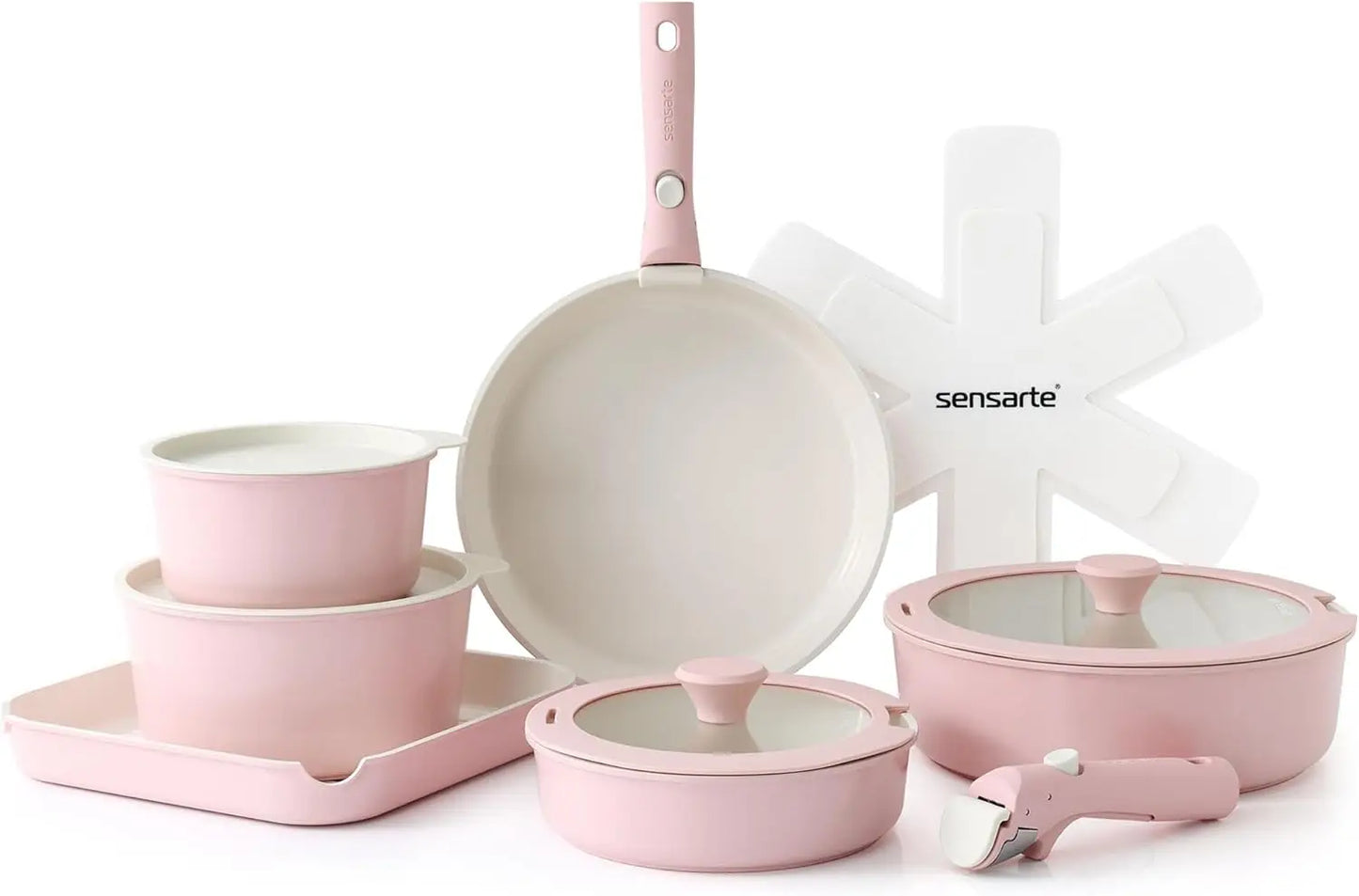 Ceramic Pots and Pans Set