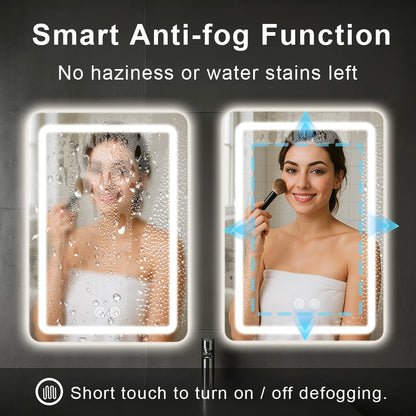 Vanity Mirrors with Backlit Lights