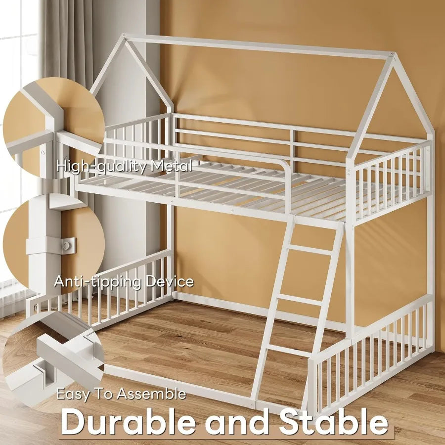 Bunk Bed Twin Over Full Size a