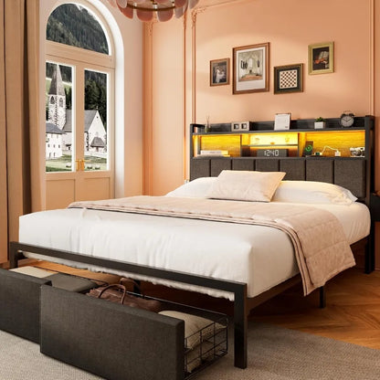 Headboard with Bed Frame