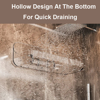 Acrylic Bathroom Shelf