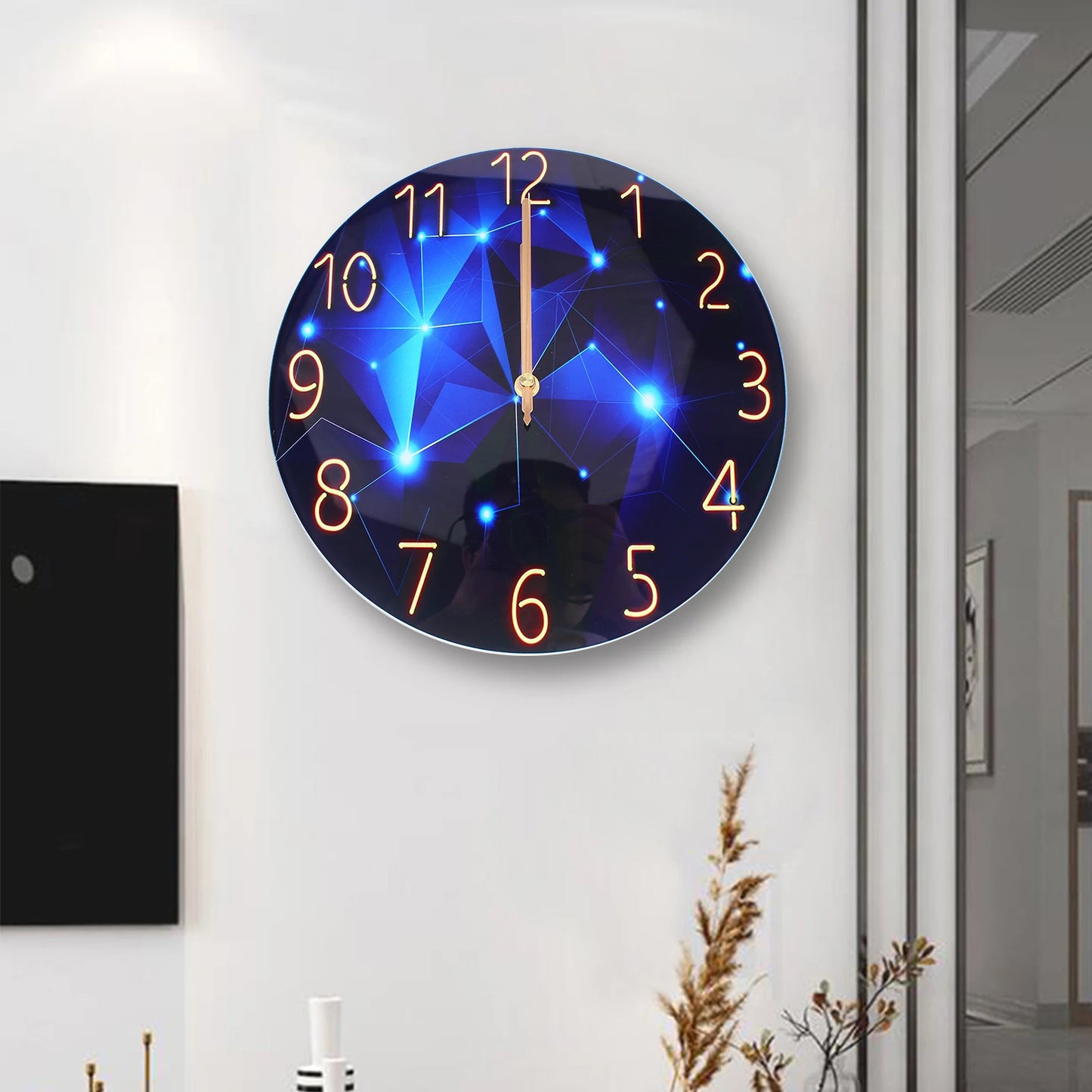 Diamond Large Wall Clock
