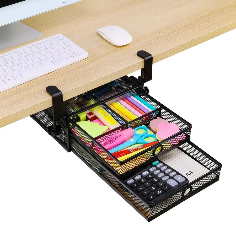 Under Desk Drawer Organizer