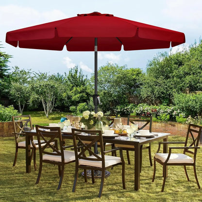 Burgundy Patio Umbrella