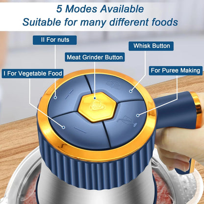5L Electric Meat Grinders Chopper