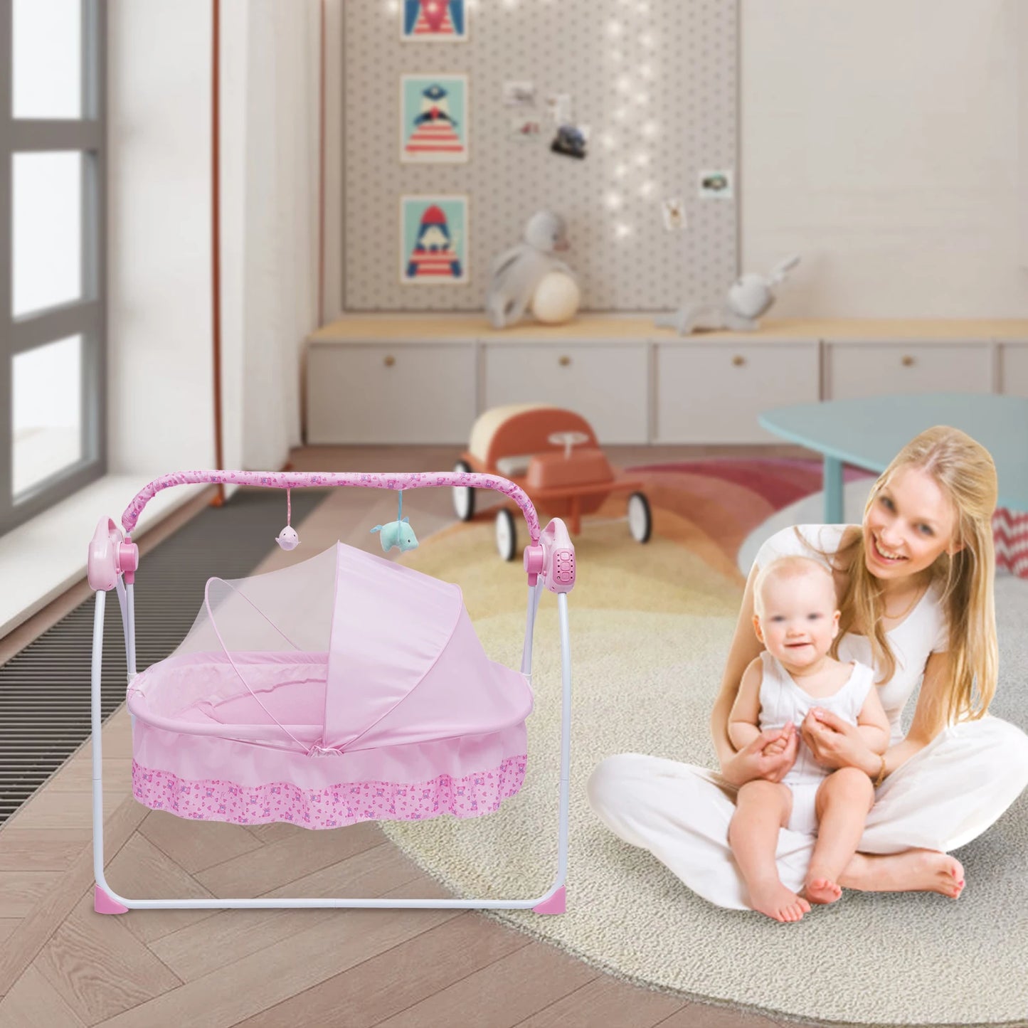 Foldable Baby Cradle