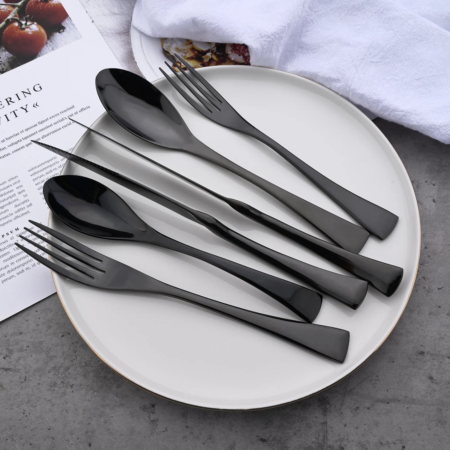 Stainless Steel Flatware Set