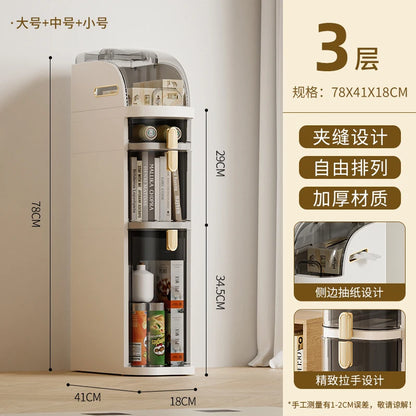 Narrow Size Gap Storage Cabinet