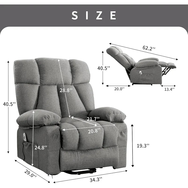 Power Lift Recliner Chair