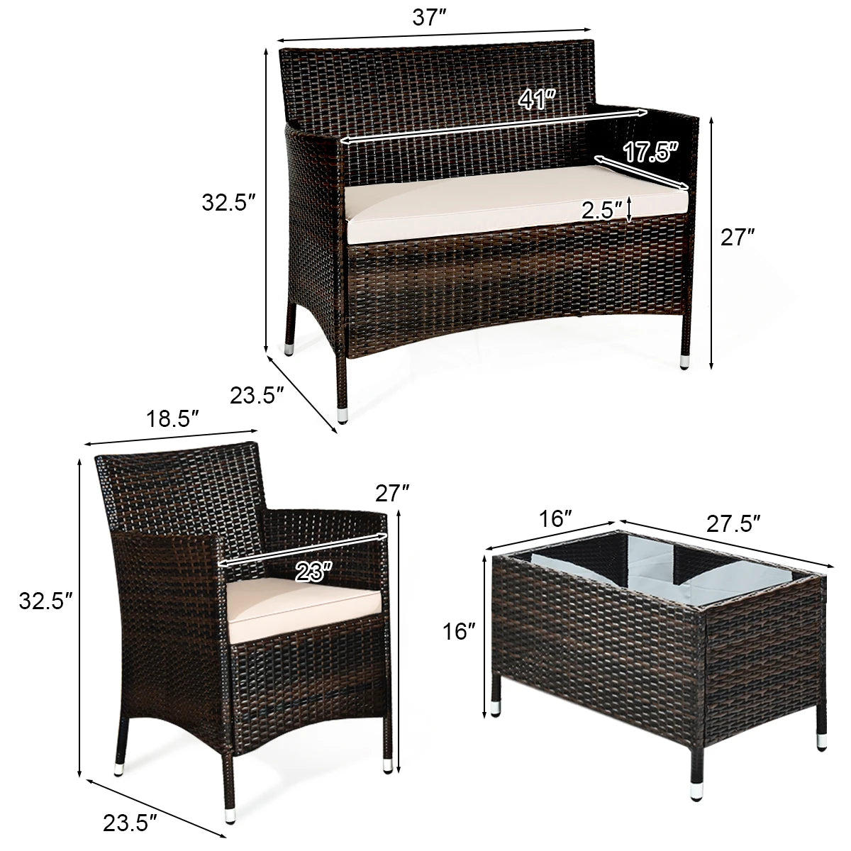 Patio Furniture Set