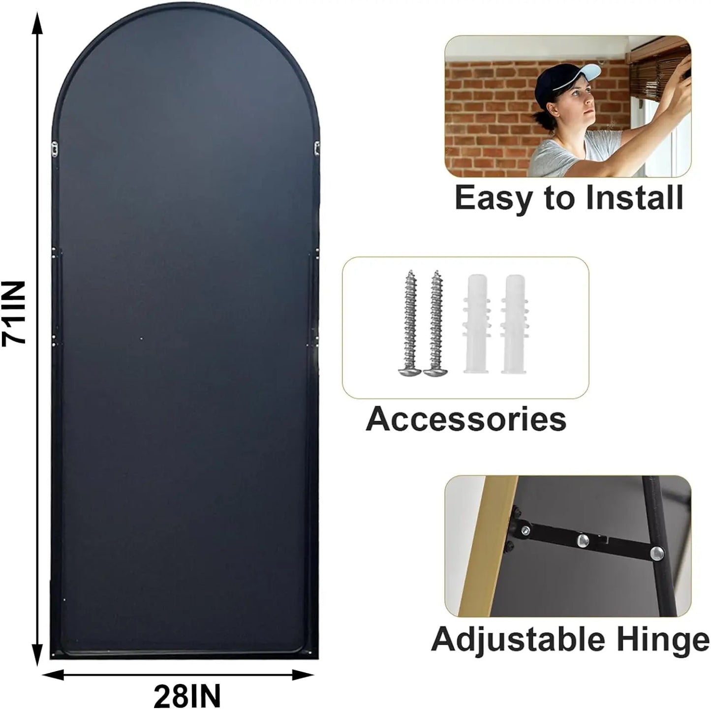 Extra Large Floor Mirrors