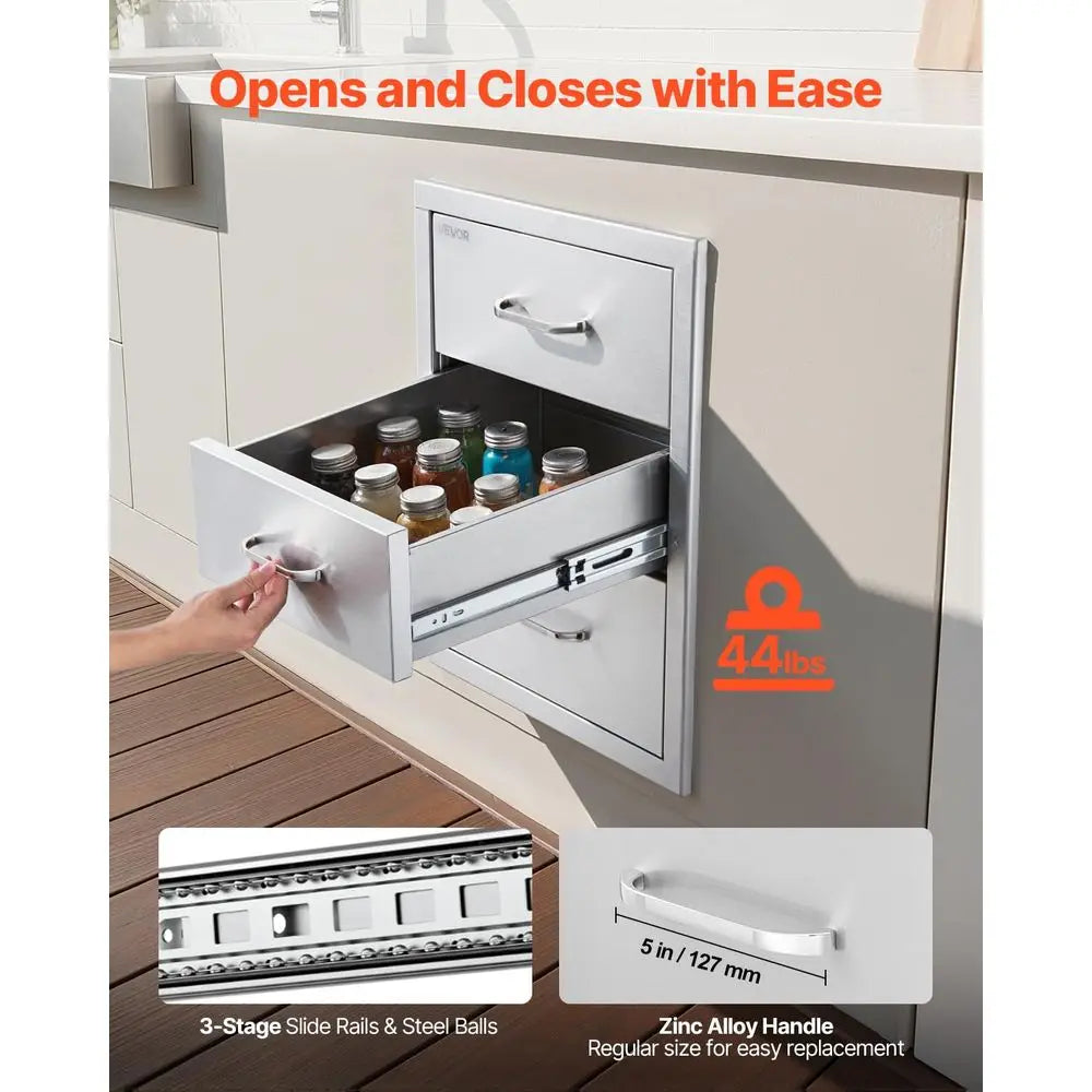 Stainless Steel Modular Drawer Cabinet