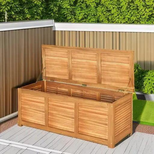 Wood Deck Box