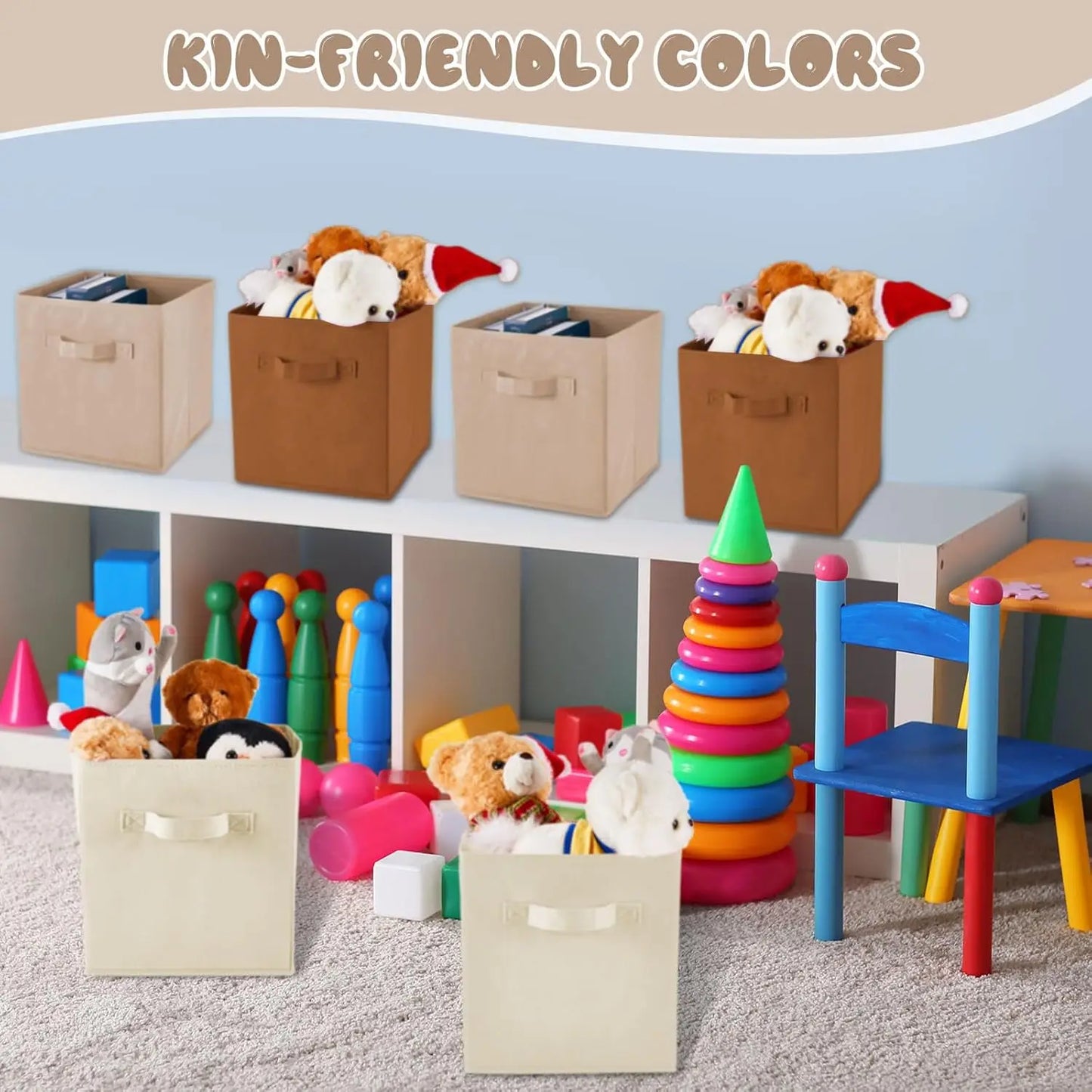 12 Pcs Cube Storage Bin