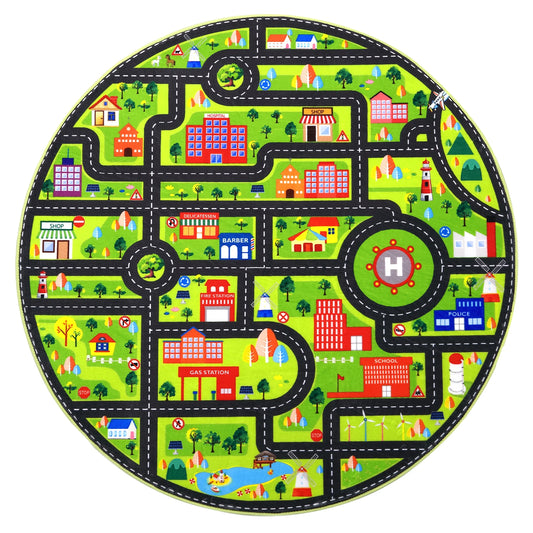 City Life Road Rug