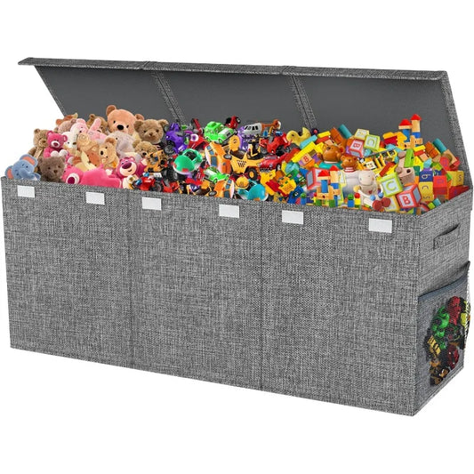 Extra Large Toy Box Chest with Lids