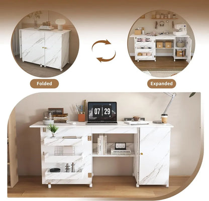 Foldable Sewing Craft Table