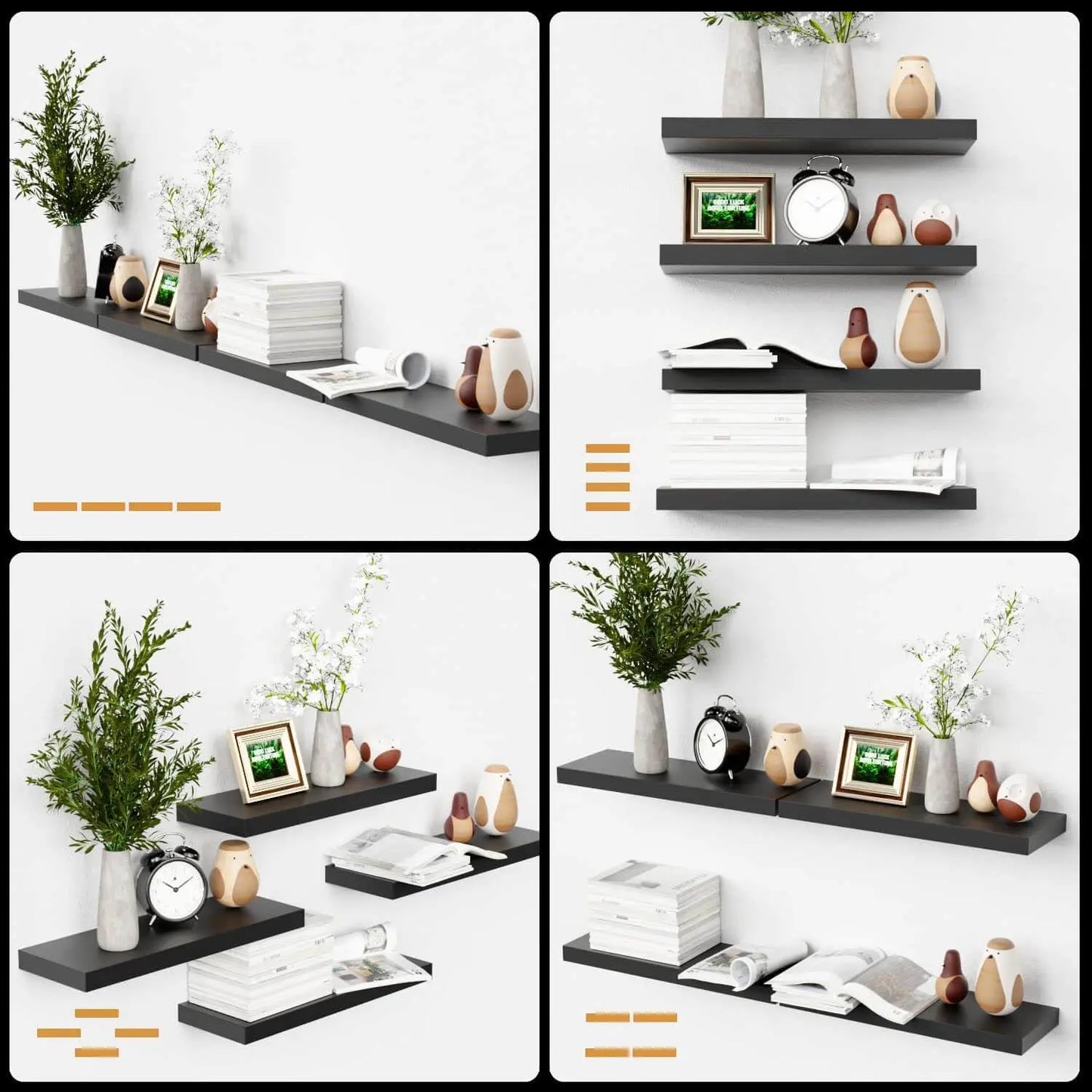 Wall Mounted Shelves