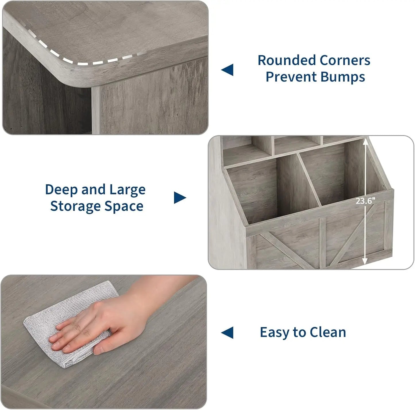 Kids Bookshelf and Toy Storage