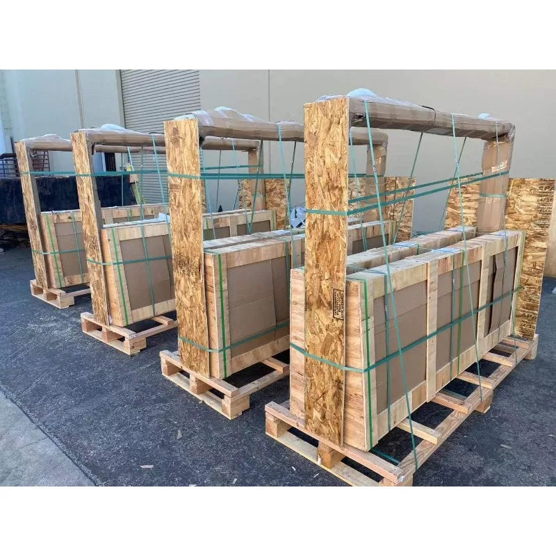 Double  Front Glass Door