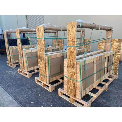 Double  Front Glass Door