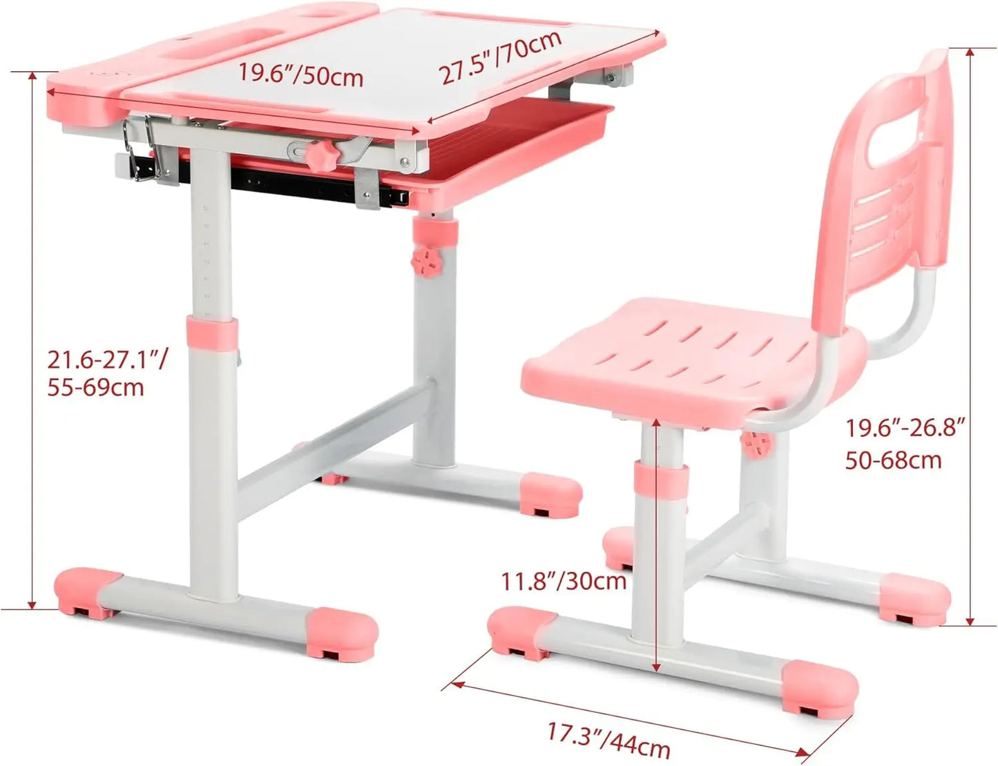 Kids Desk Chair Set