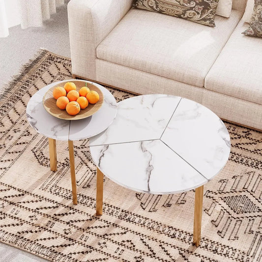 Round Nesting Coffee Table