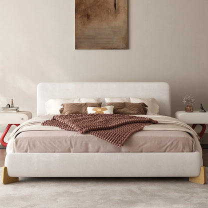 QueenSize Boucle Bed Frame