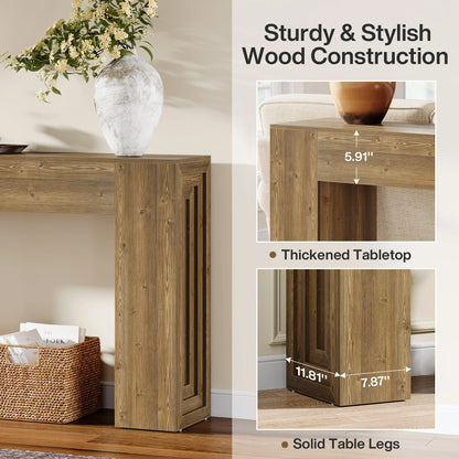 Farmhouse Narrow Sofa Table