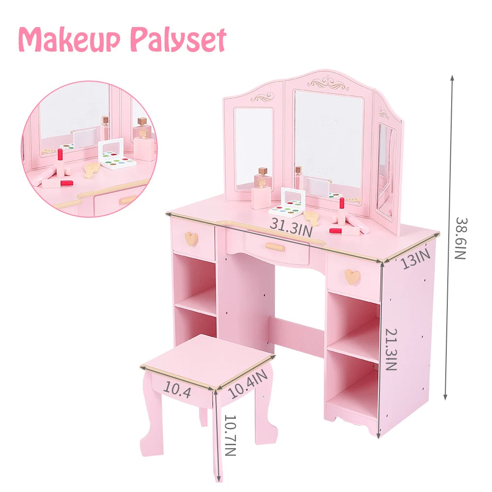 Pretend Play Vanity Set