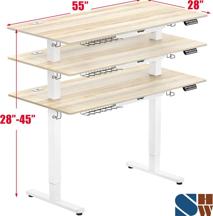 Electric Height Adjustable Standing Desk