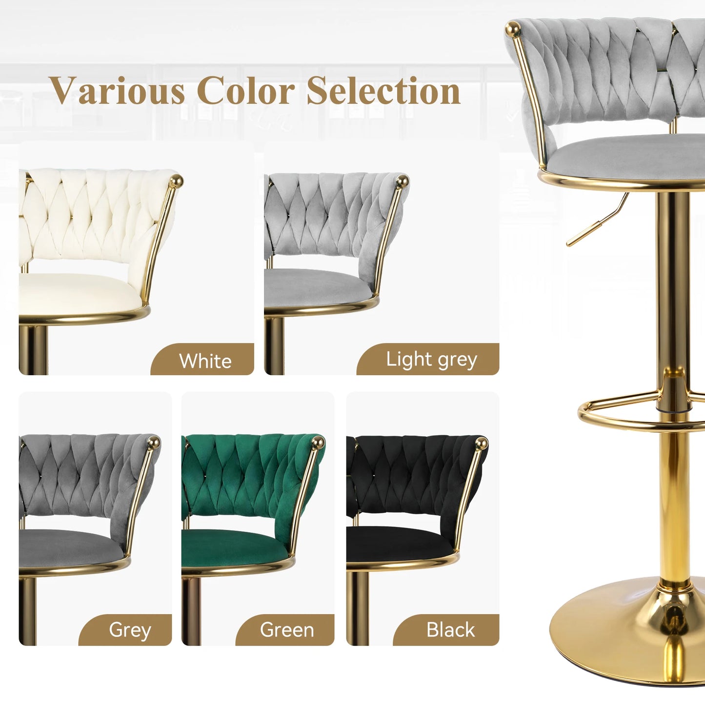 Modern Rotary Bar Chair