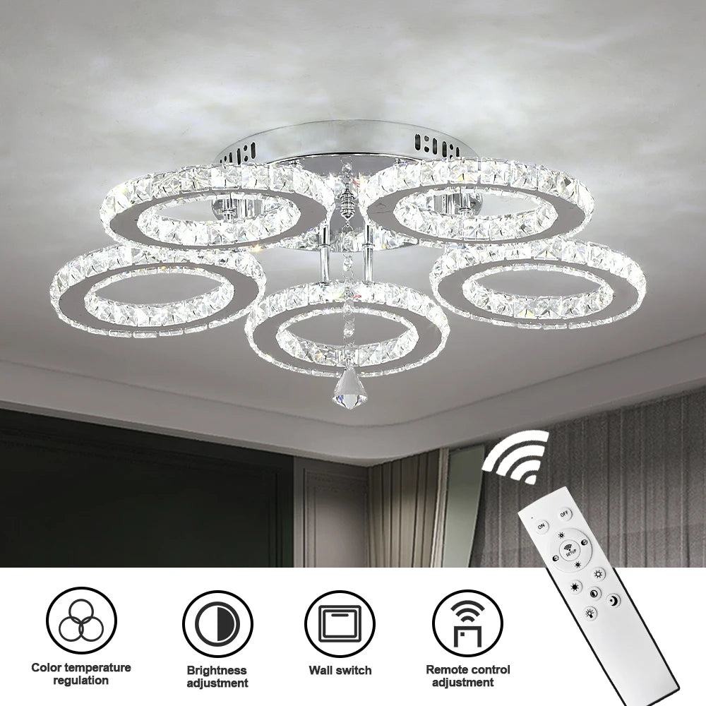 Modern Crystal Chandelier