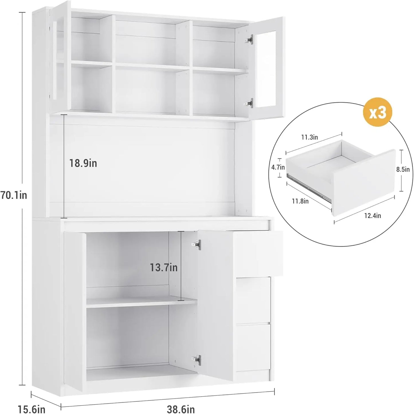 Kitchen Storage Hutch