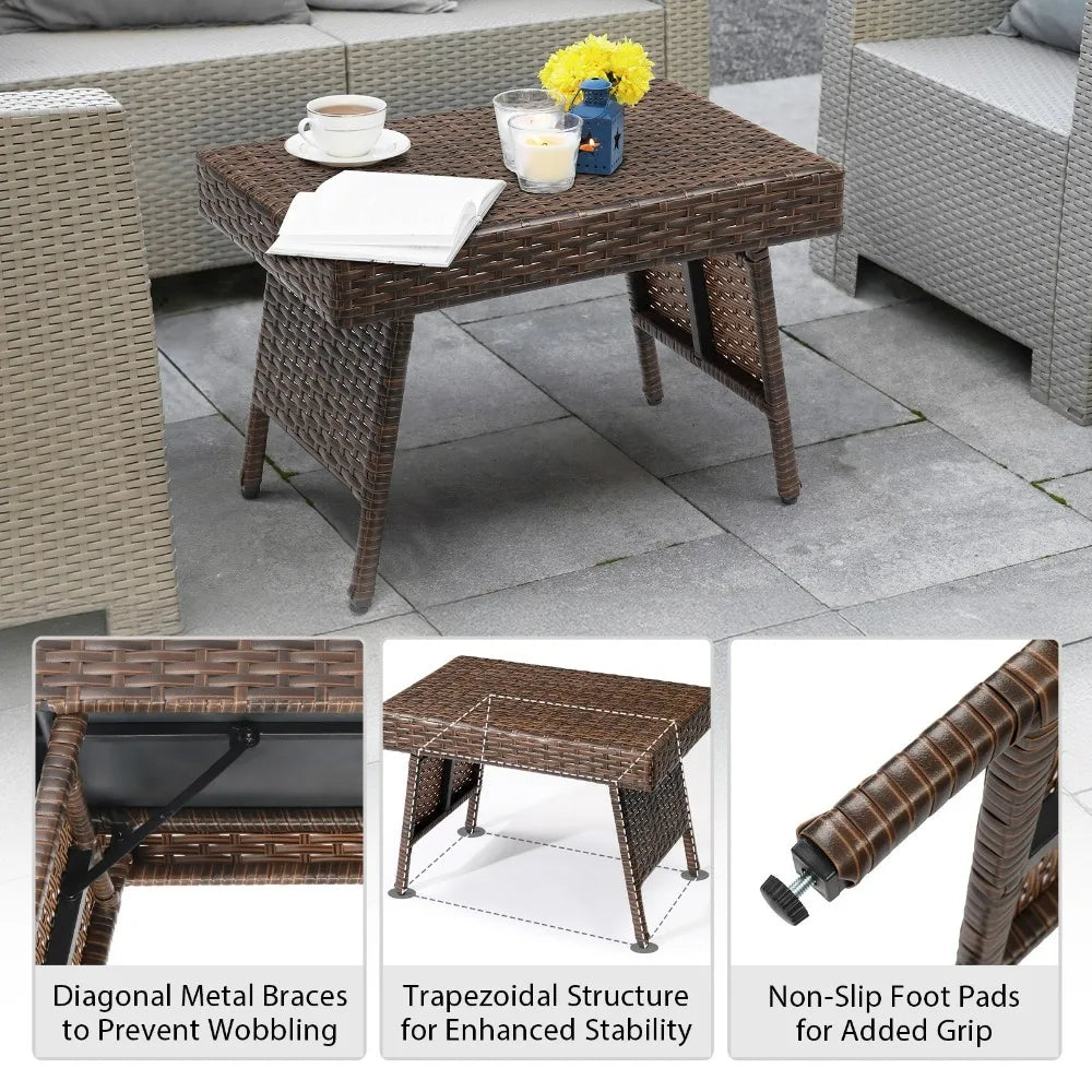 Wicker Coffee Table
