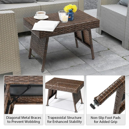 Wicker Coffee Table