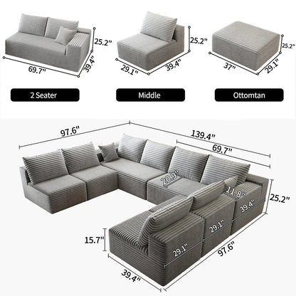 Cloud Module sofa set