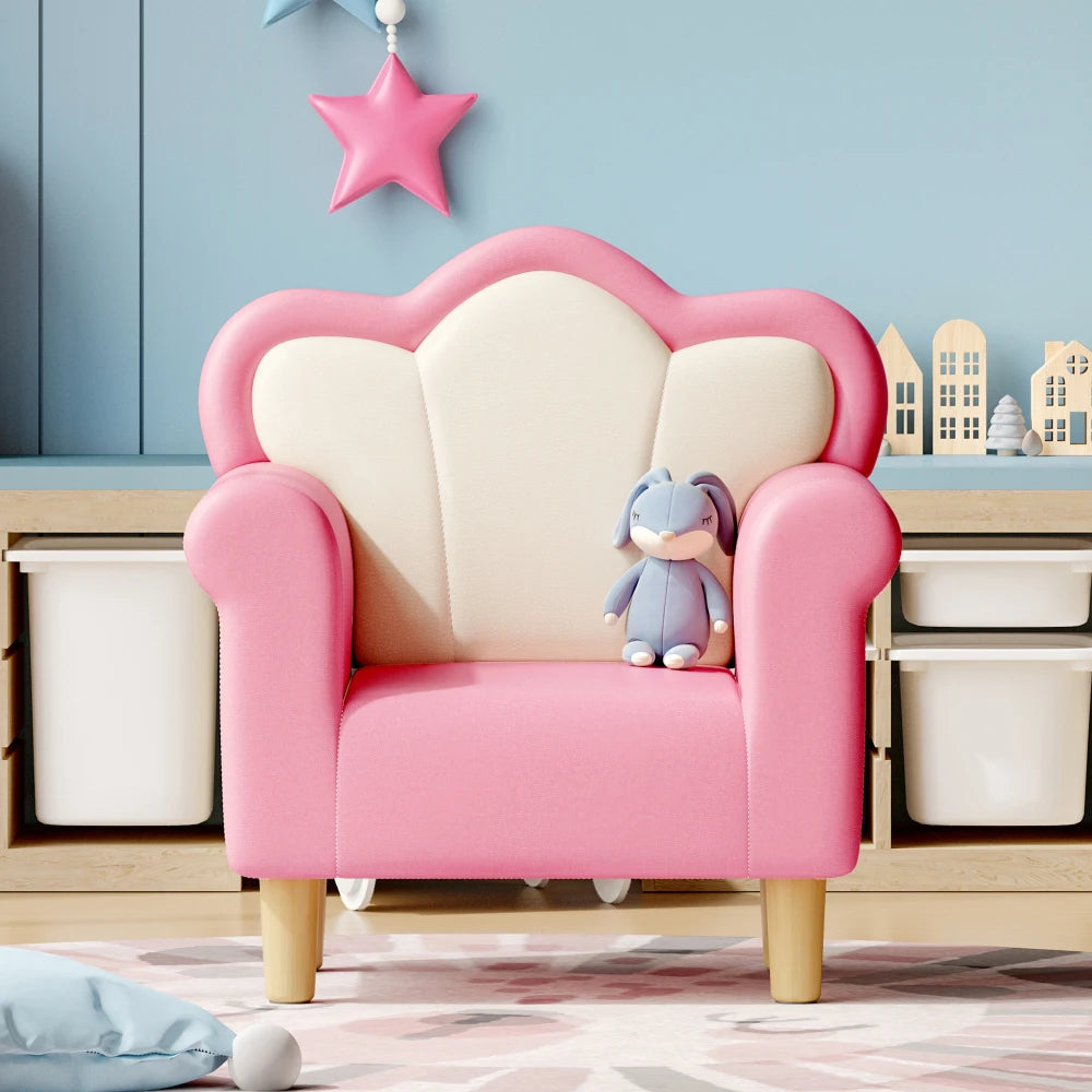 Upholstered Kids Sofa
