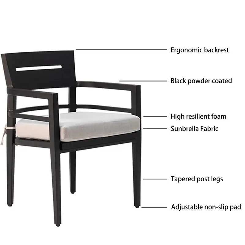 7-Piece Outdoor Patio Furniture Set