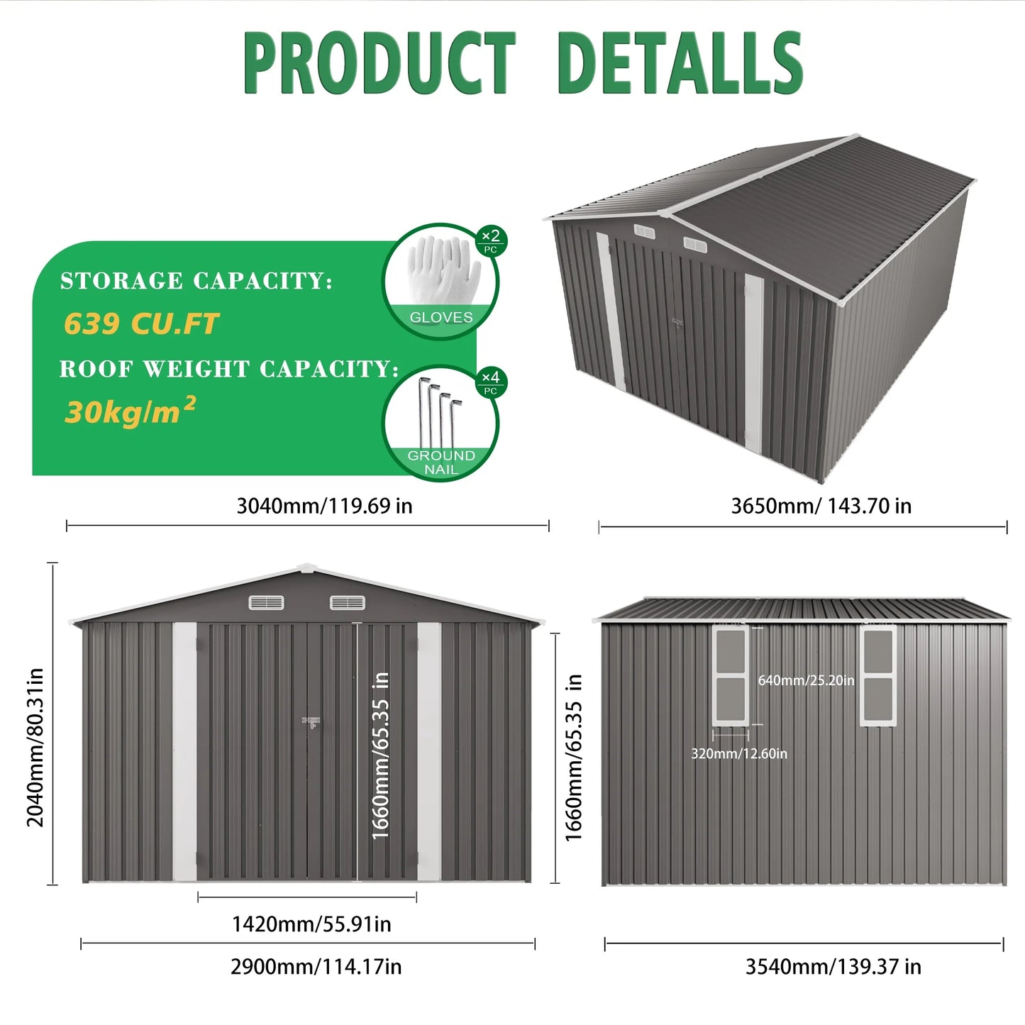 Outdoor Storage Shed