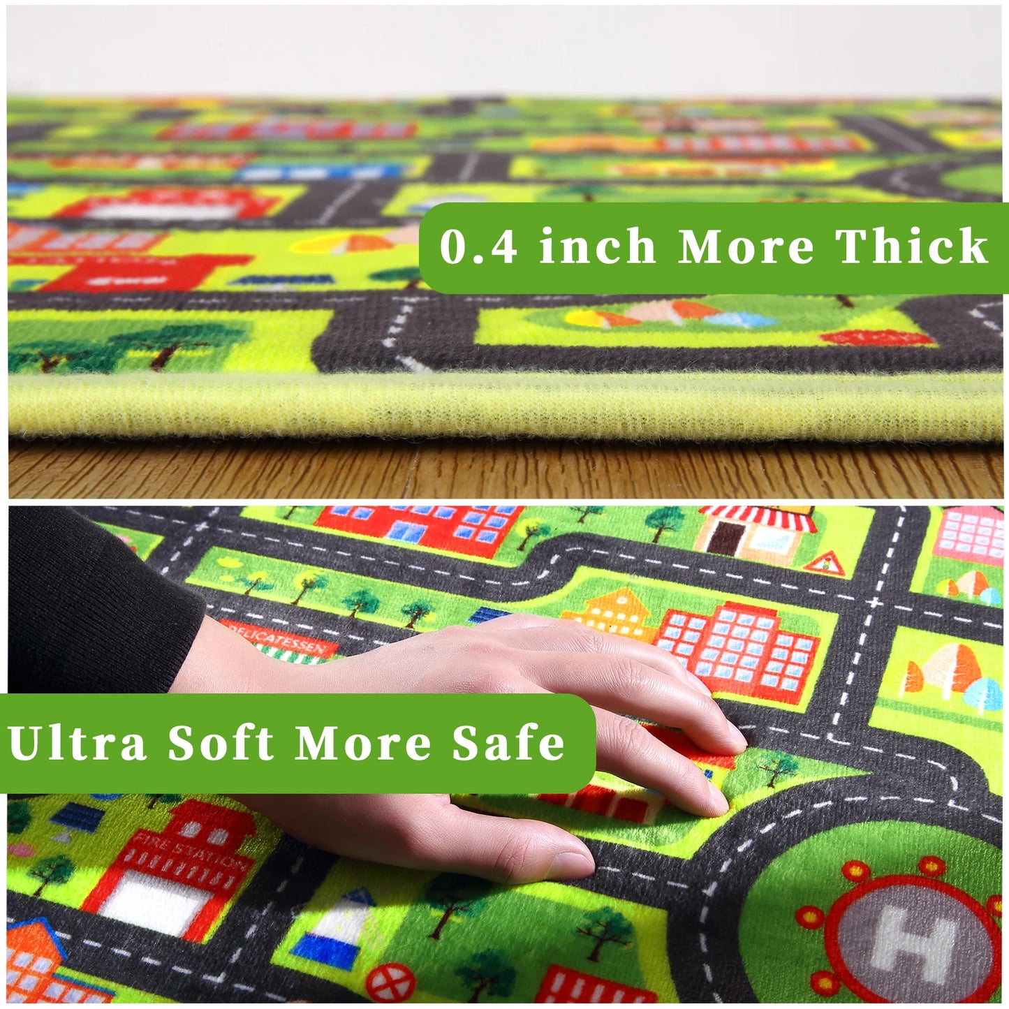 City Life Road Rug