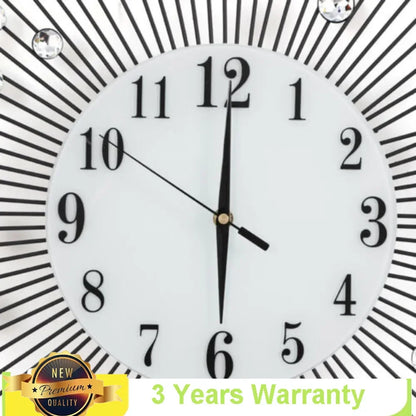 Sunburst Wall Clock