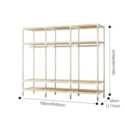 Portable Wardrobe Closet with - Includes for Bedroom