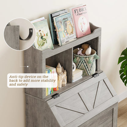 Wooden Kids Bookcase