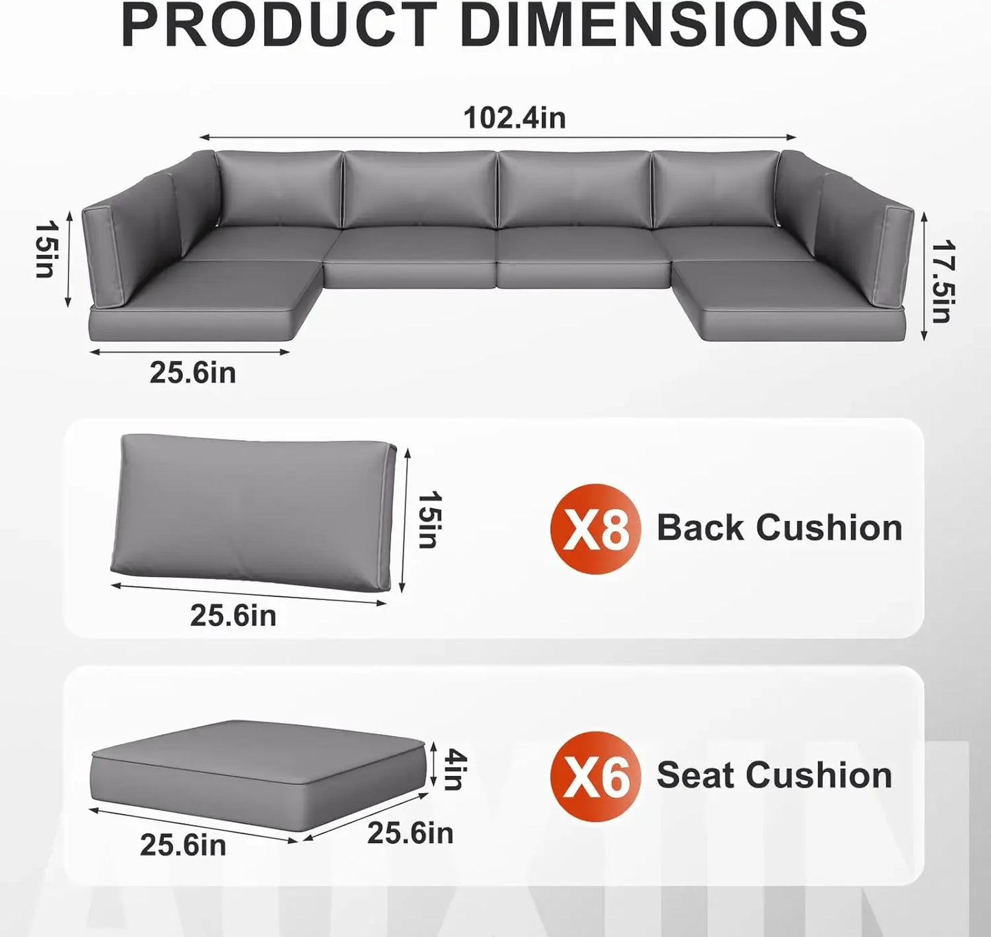 Outdoor Replacement Cushions for Patio Furniture