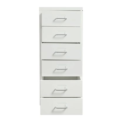 6 Drawer File Cabinet with Lock