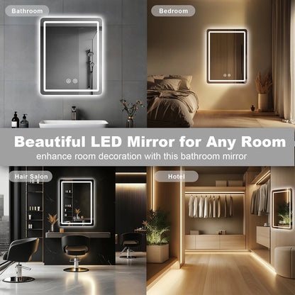 Vanity Mirrors with Backlit Lights