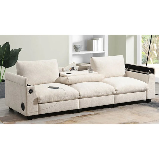 Chenille Sectional Sofa