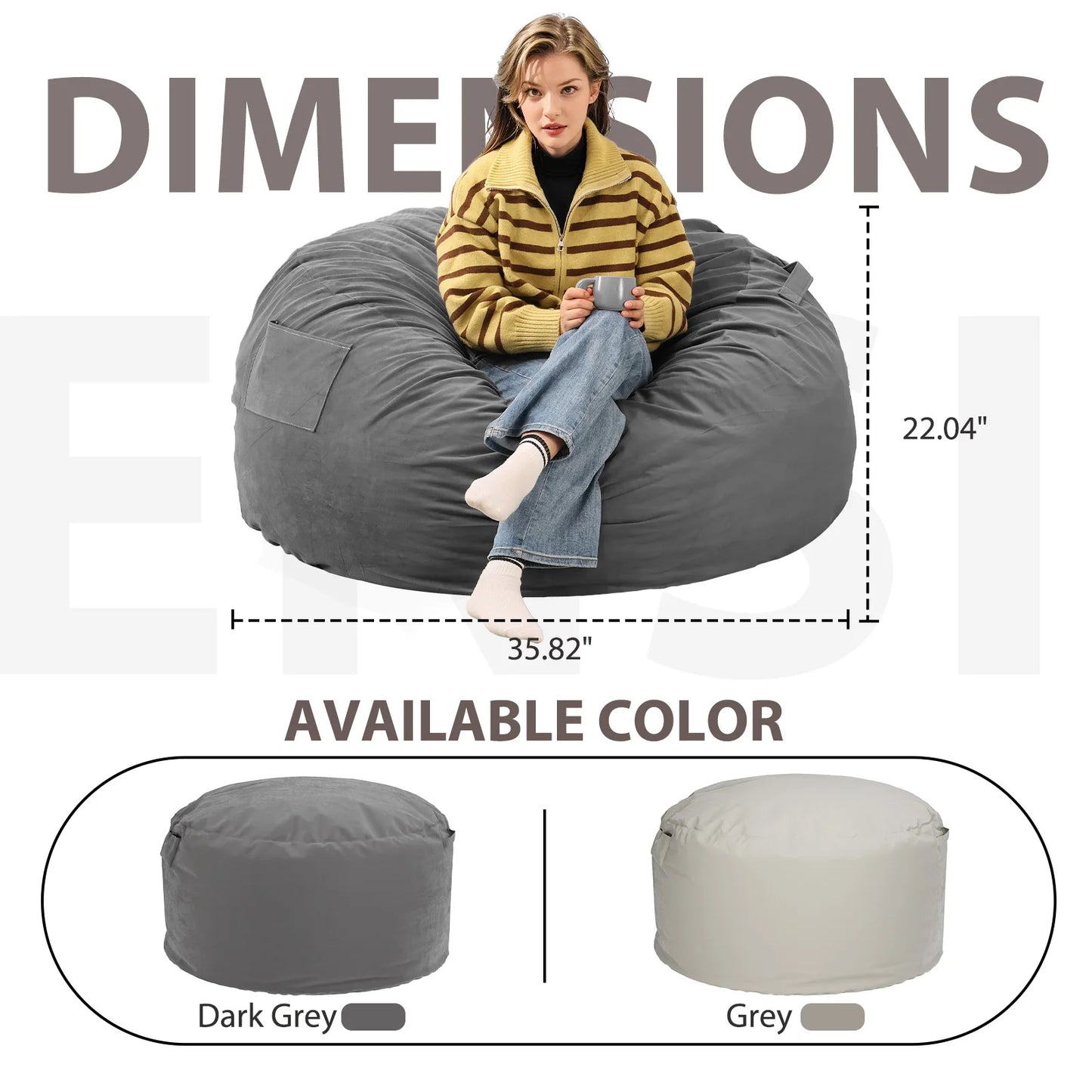 Oversized Bean Bag Chair