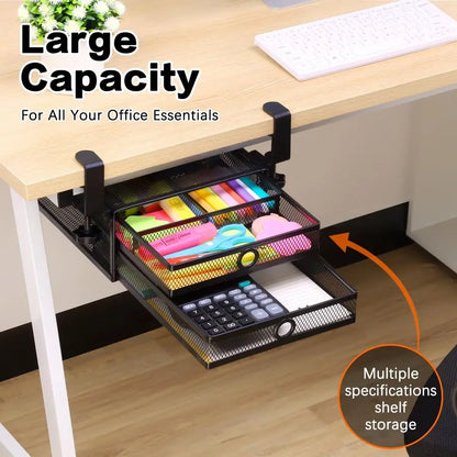 Under Desk Drawer Organizer
